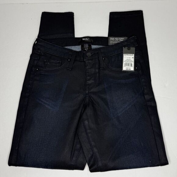 Mossimo Supply Co. Denim - Mossimo Denim Women's Mid-Rise Power Stretch Black Jeggings Size 00/24/R NEW!